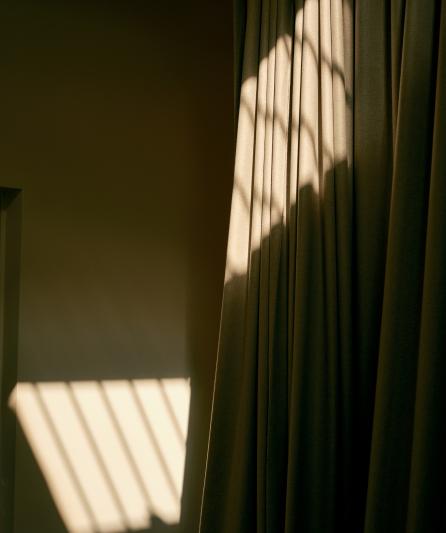 Abstract photo of the boardroom at Seesaw Studio