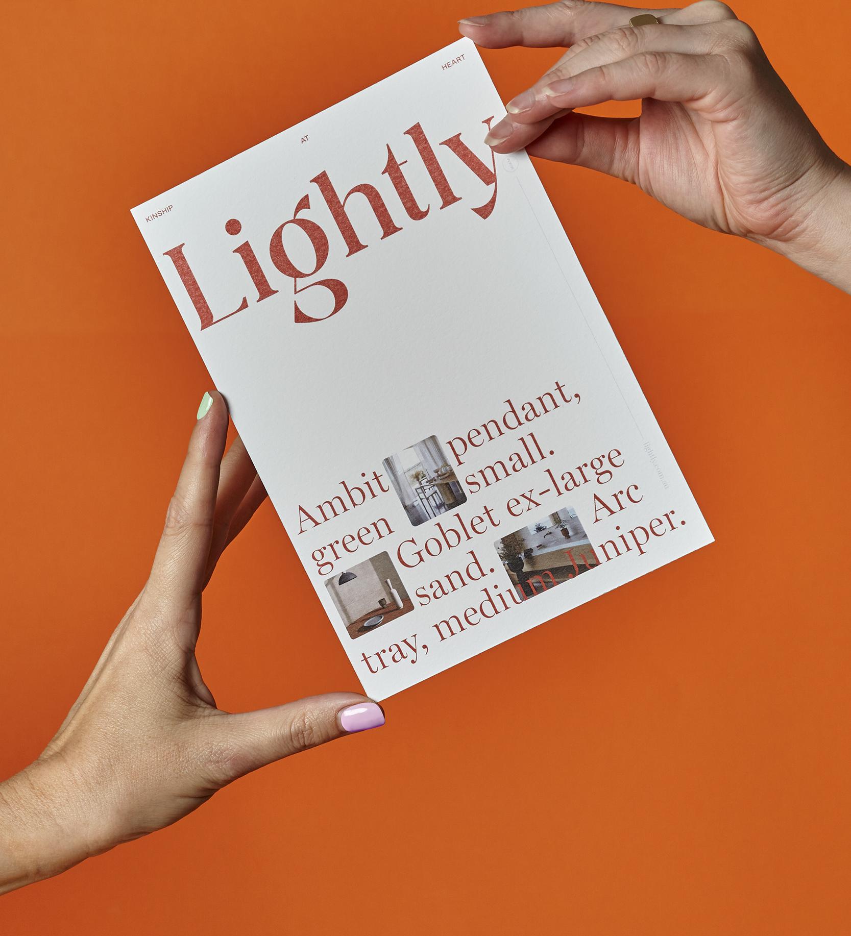Lightly branding by Seesaw Studio