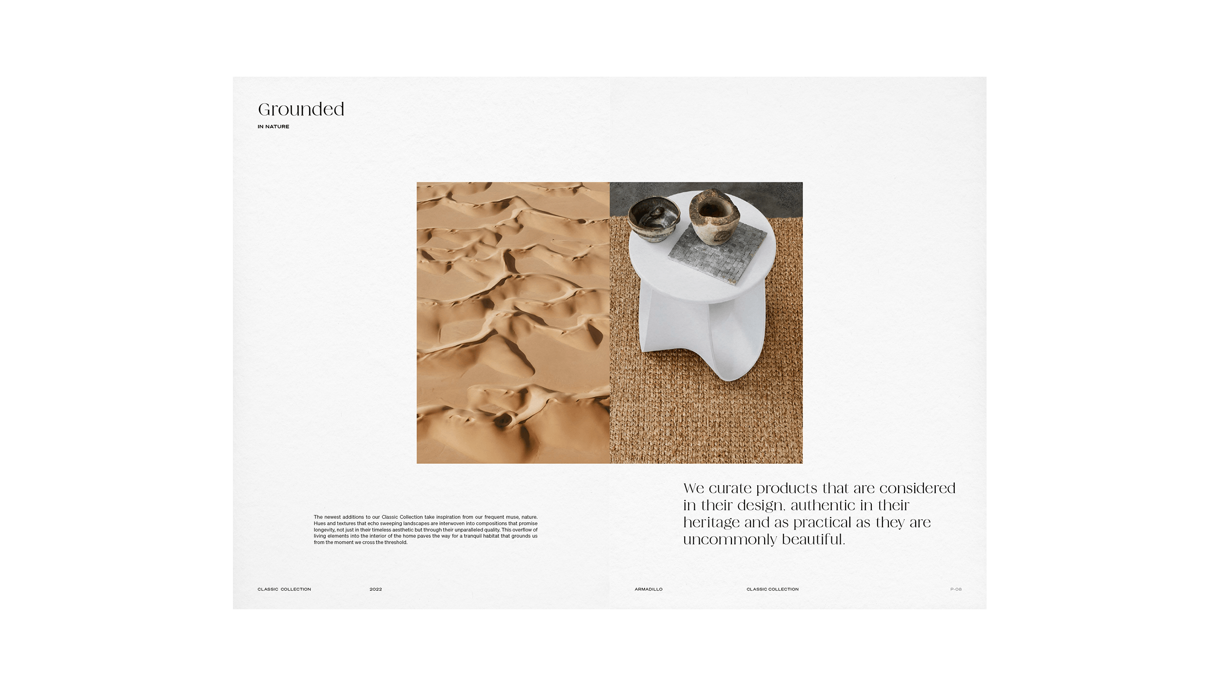 Armadillo magazine design