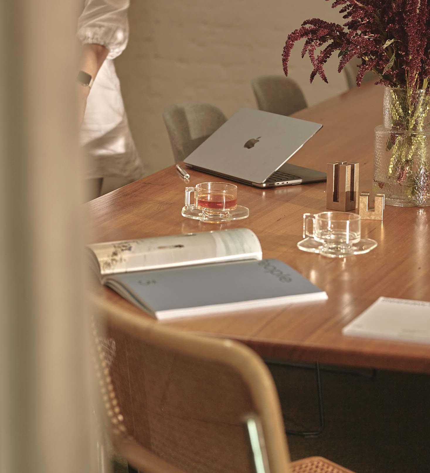 Seesaw Studio boardroom in North Melbourne