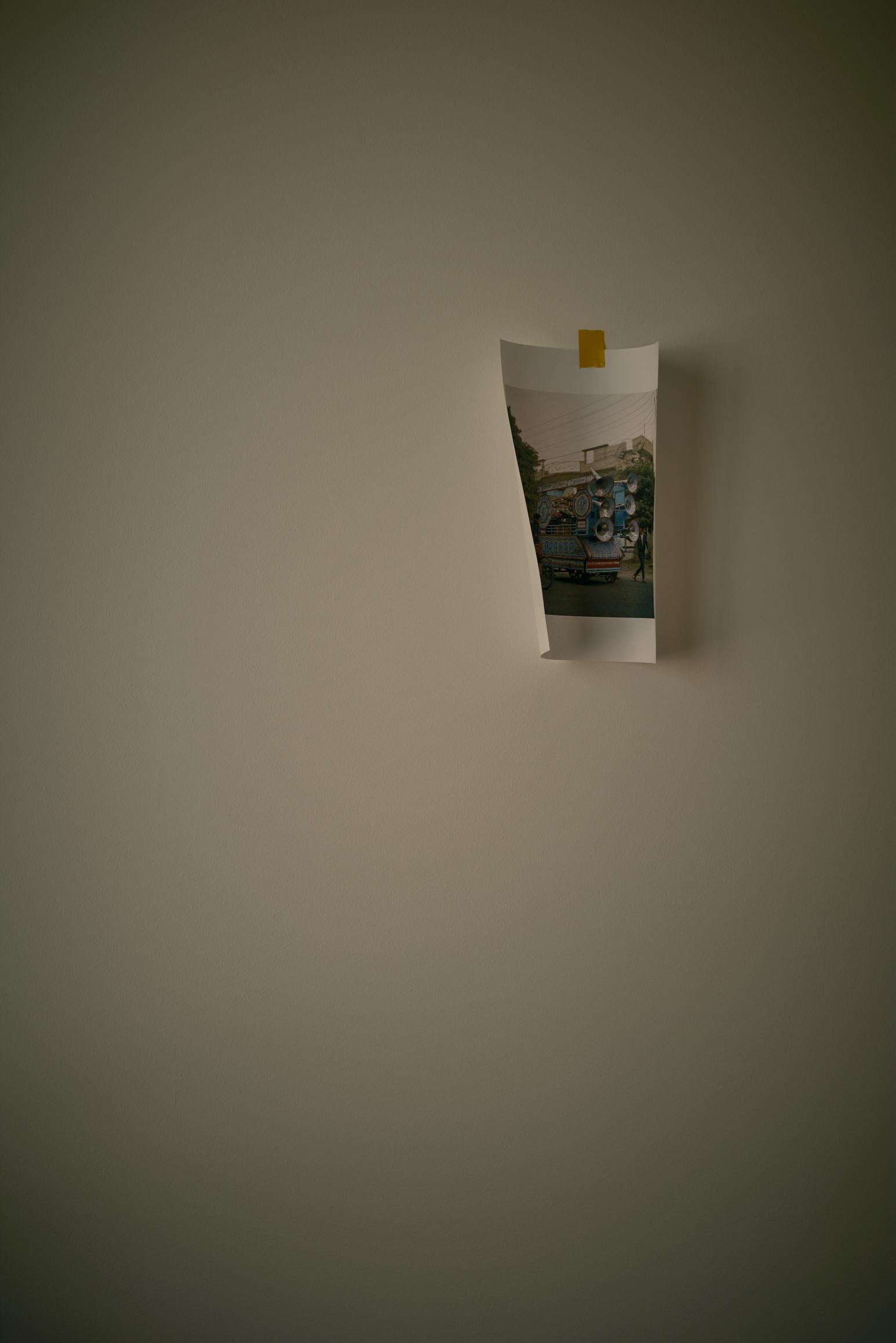 A photo pinned to the wall of Radical Yes