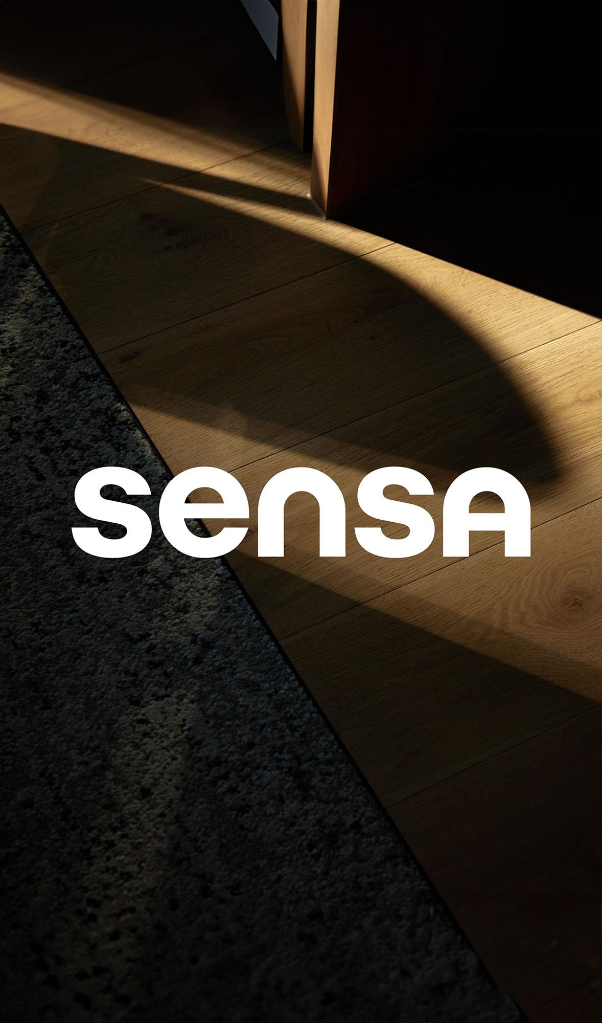 Sensa commercial interiors branding