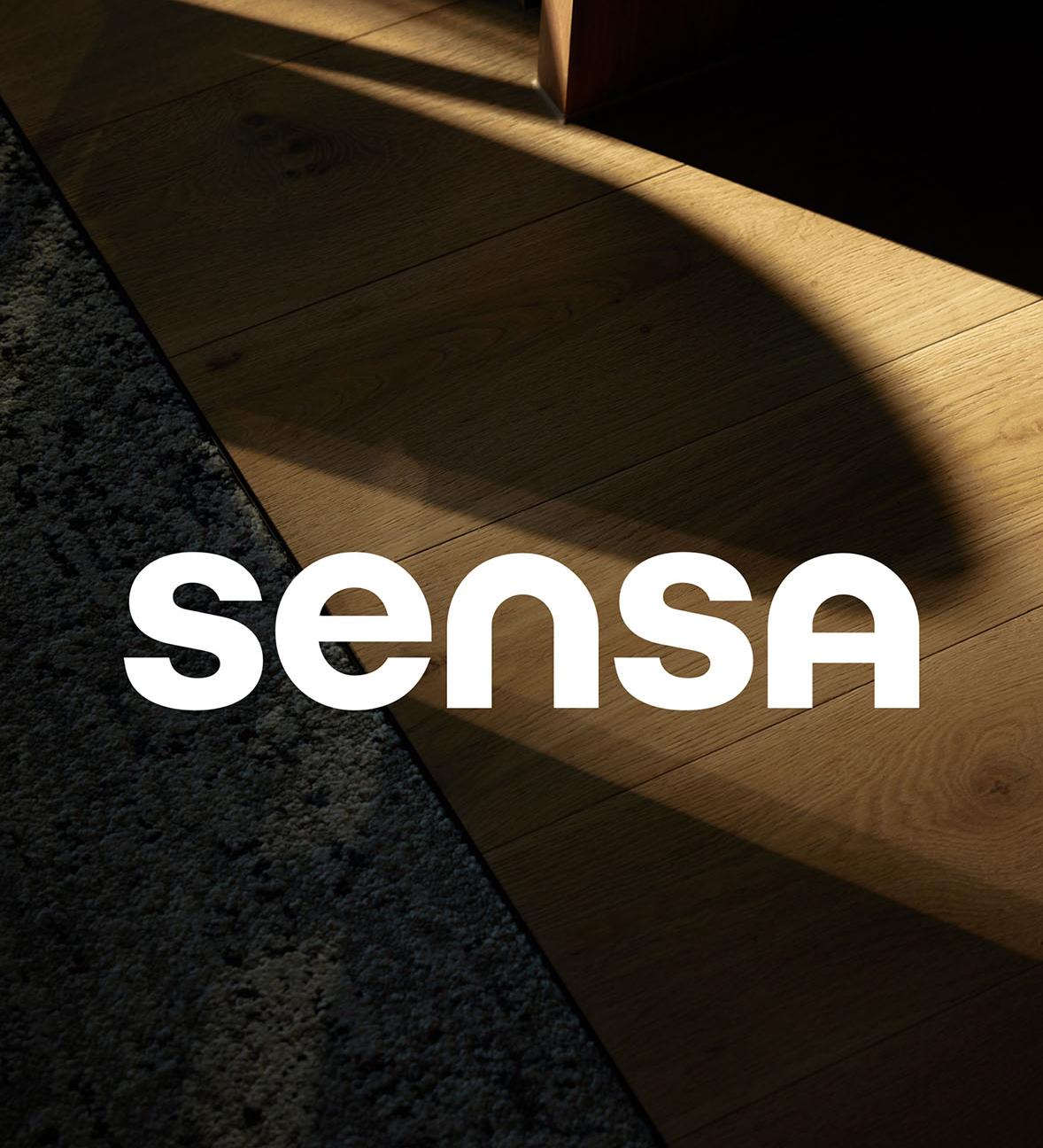 Sensa commercial interiors branding