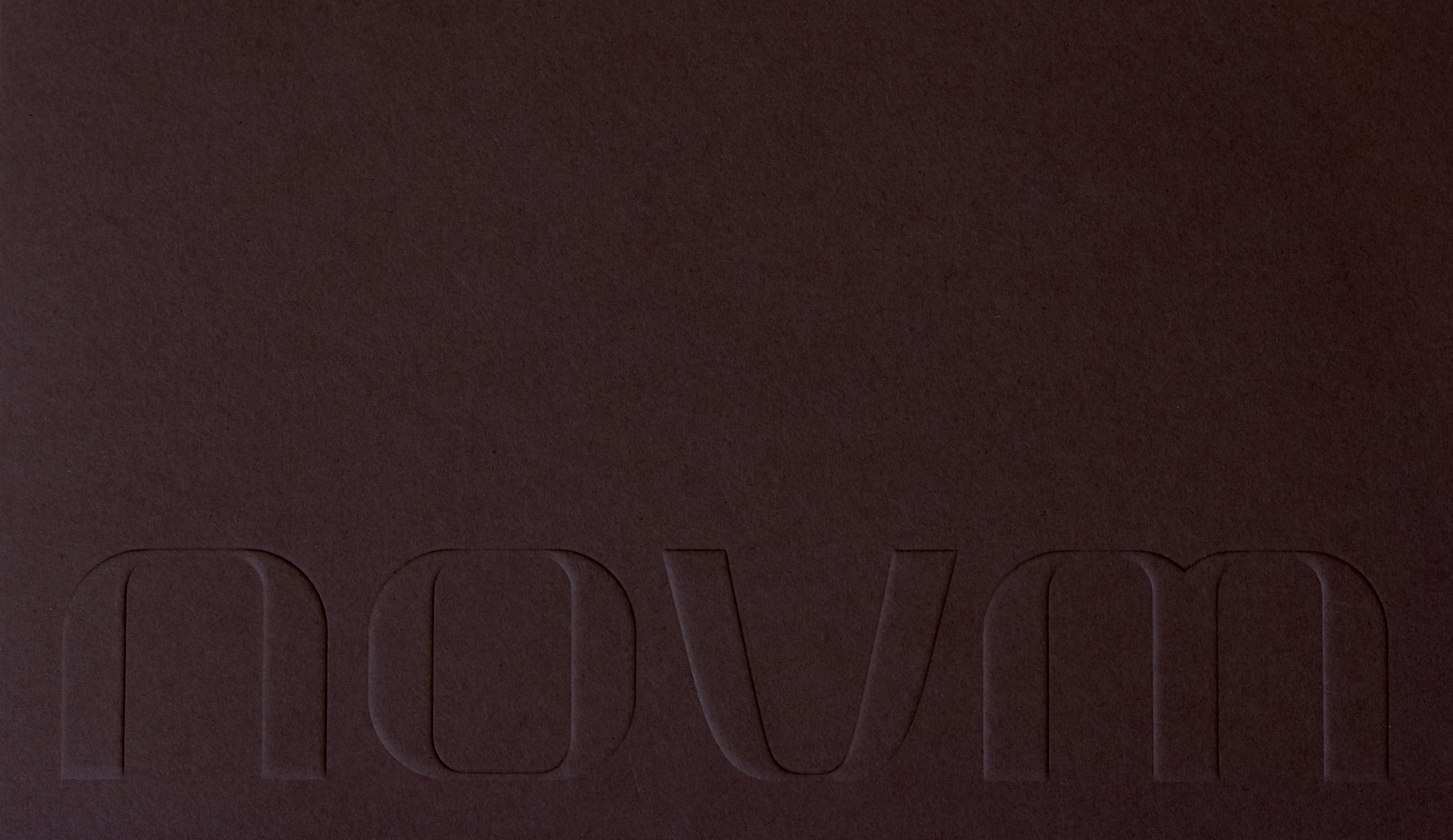 Novm branding by Seesaw Studio