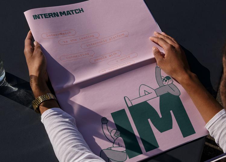 InternMatch - Brand and digital design by Seesaw Studio | Seesaw