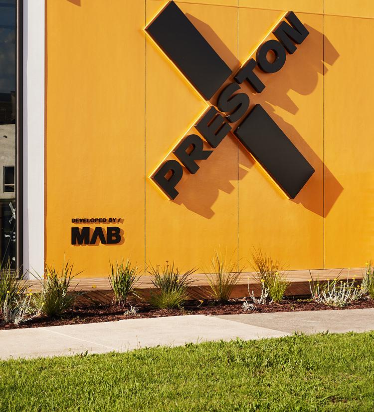 Preston Crossing Property Signage