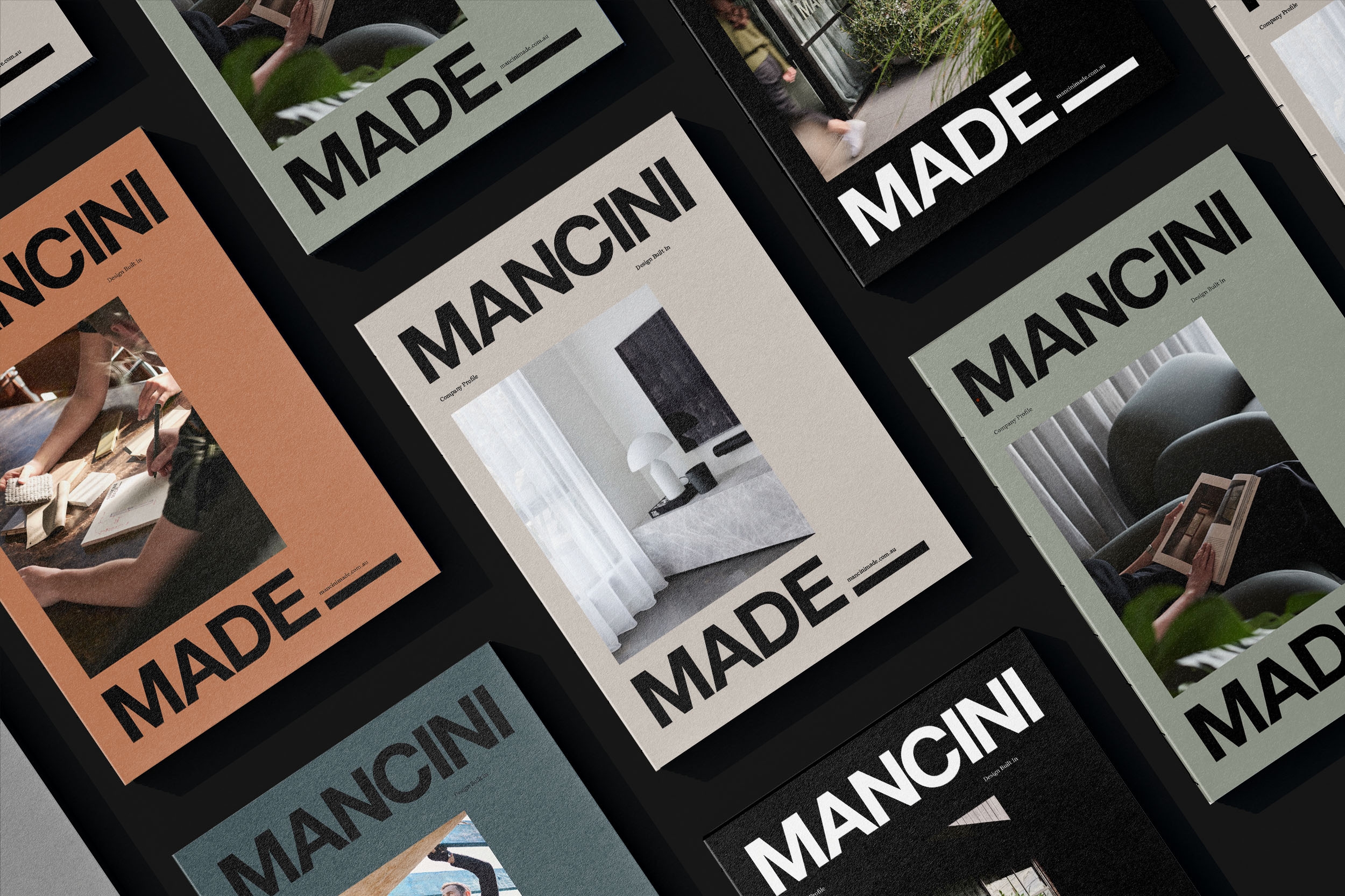 Mancini Made branding by Seesaw Studio