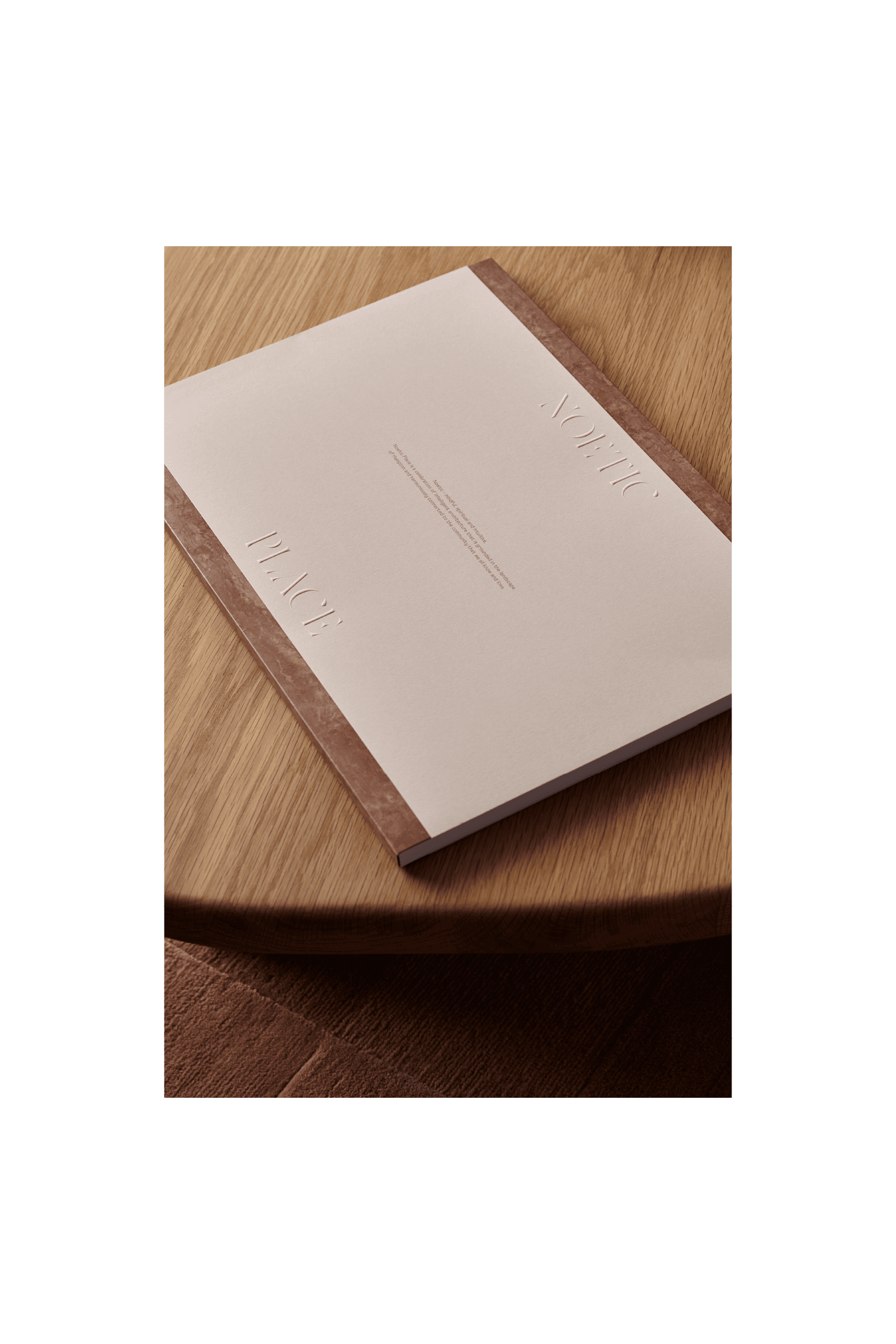 Noetic Place property brochures by Seesaw Studio