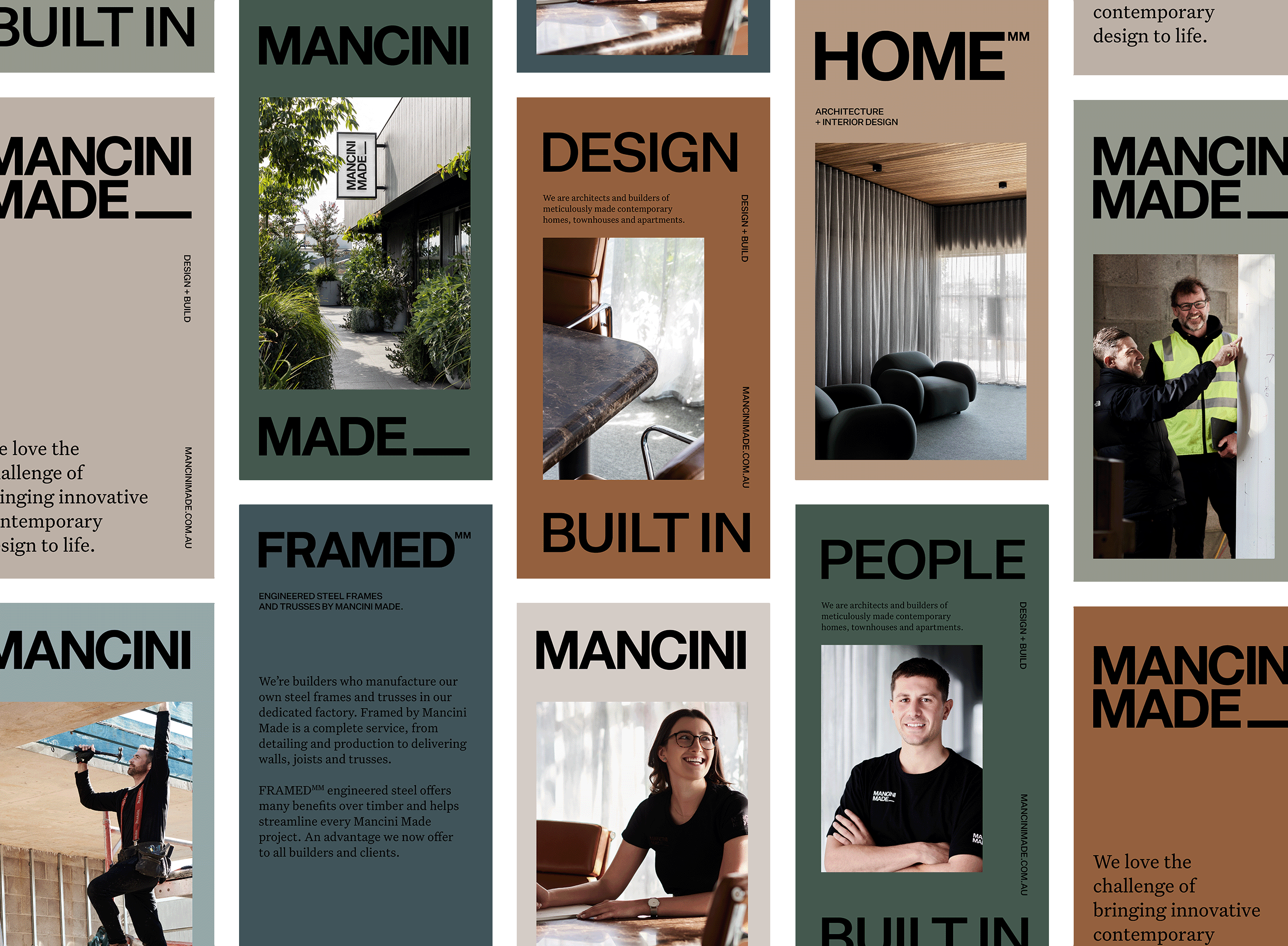 Mancini Made branding by Seesaw Studio