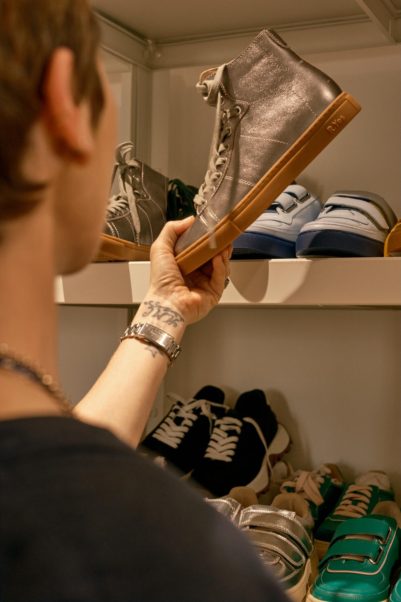 Kerryn Moscicki at the Radical Yes retail store